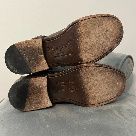 COPY - FRYE SHORT LEATHER BOOTS - Picture 7 of 7